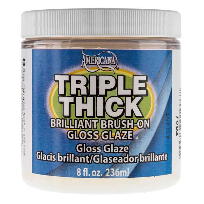 Americana Triple Thick Gloss Glaze 8 Ounce Hobby Lobby 434043